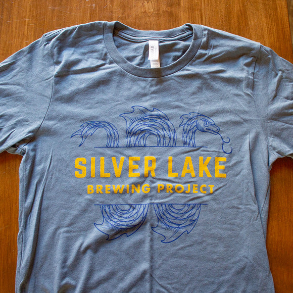 Silver Lake Brewing Project Blue Crew Neck Tshirt