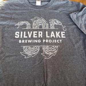 Silver Lake Brewing Project Charcoal Gray Crew Neck Tshirt